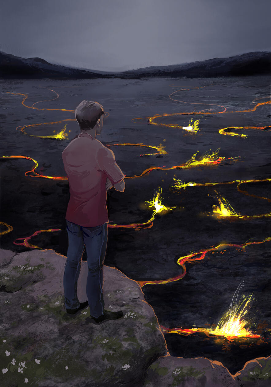 Arcana Resurgence: Active Lavafield